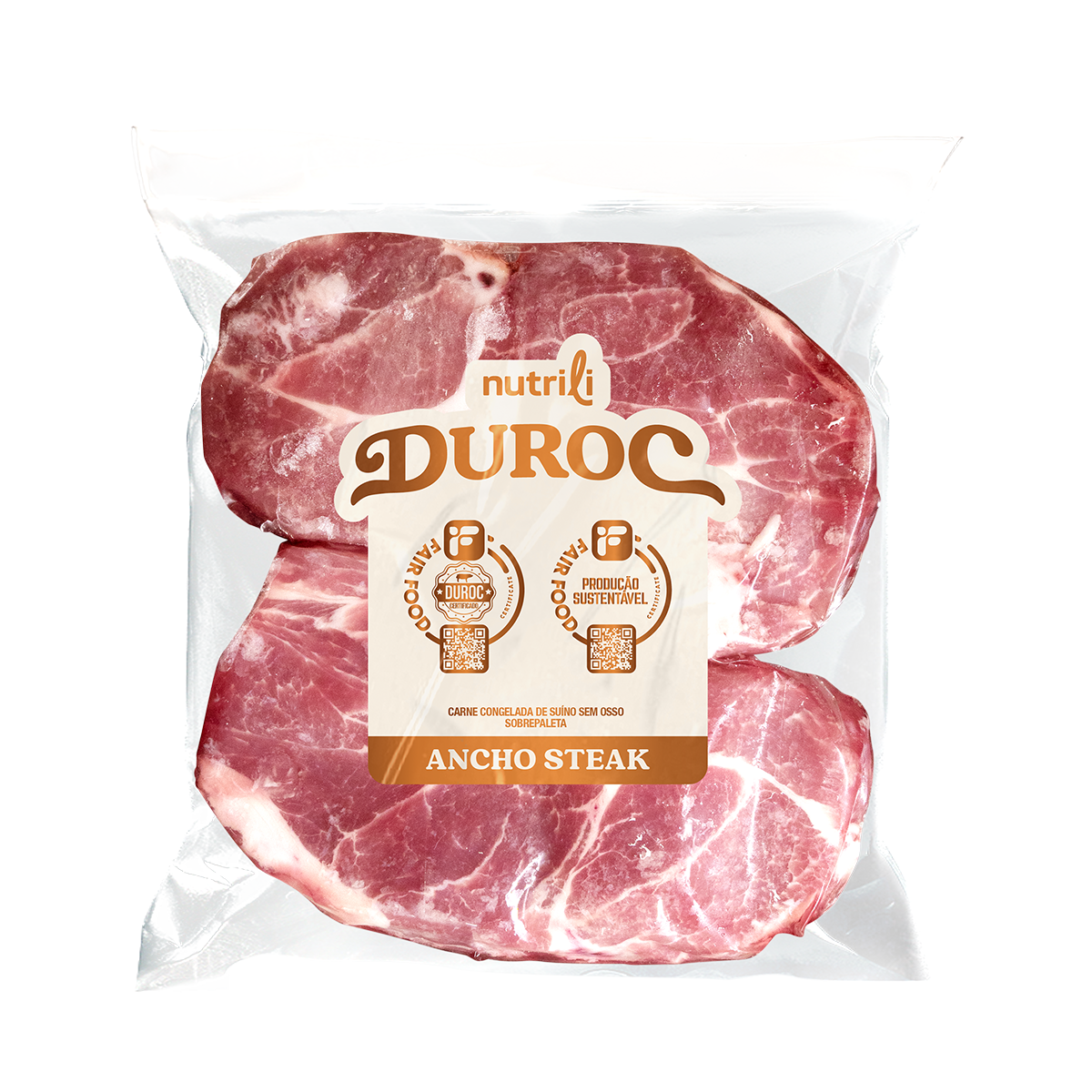 Embalagem Ancho Steak Duroc